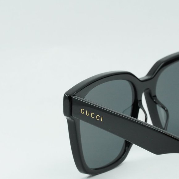 💯 NEW GUCCI GG0965SA 001 BLACK GREY SUNGLASSES - Picture 5 of 11